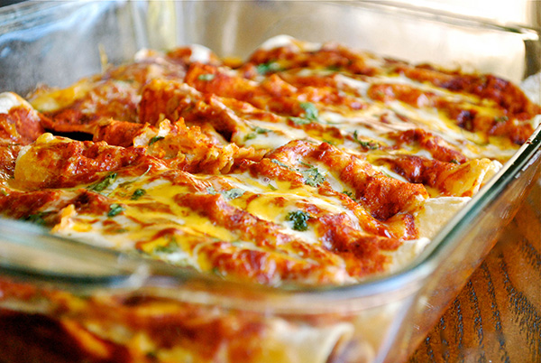 Vegi enchiladas